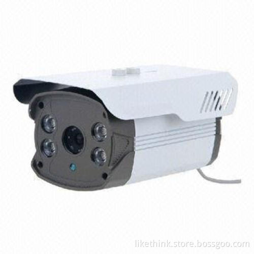 CCTV IR Camera, 1/3-inch Sony CCD Sensor, 4-piece of IR LEDs, 60m IR Distance, 1,200TVL Resolutions